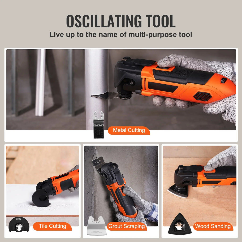 Oscillating Multi Tool 11000-22000 OPM 6 Variable Speeds V962398