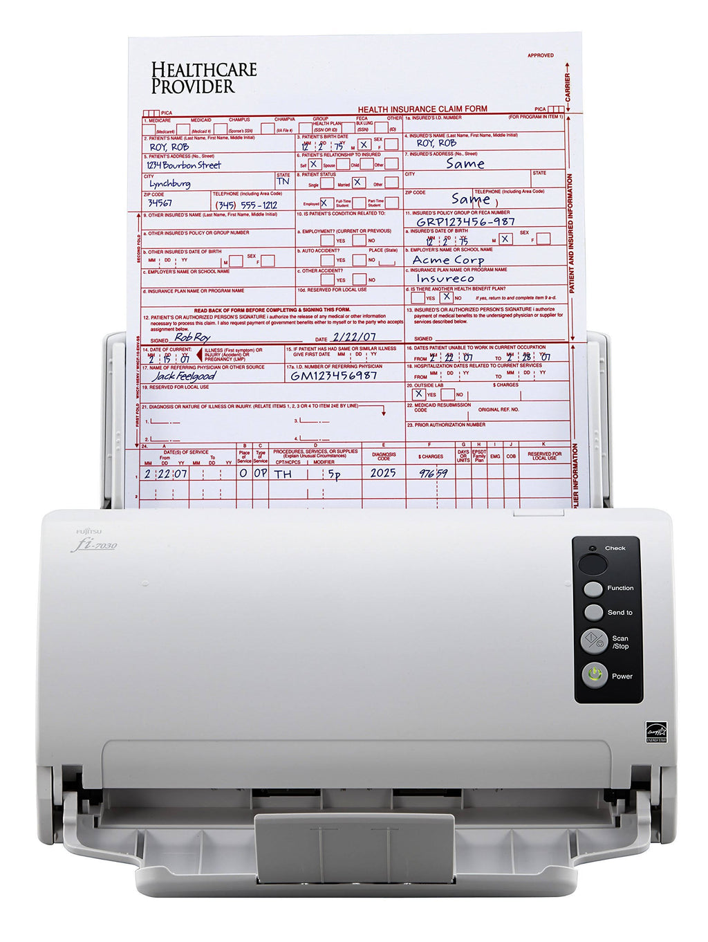 fi-7030 Scanner F443506