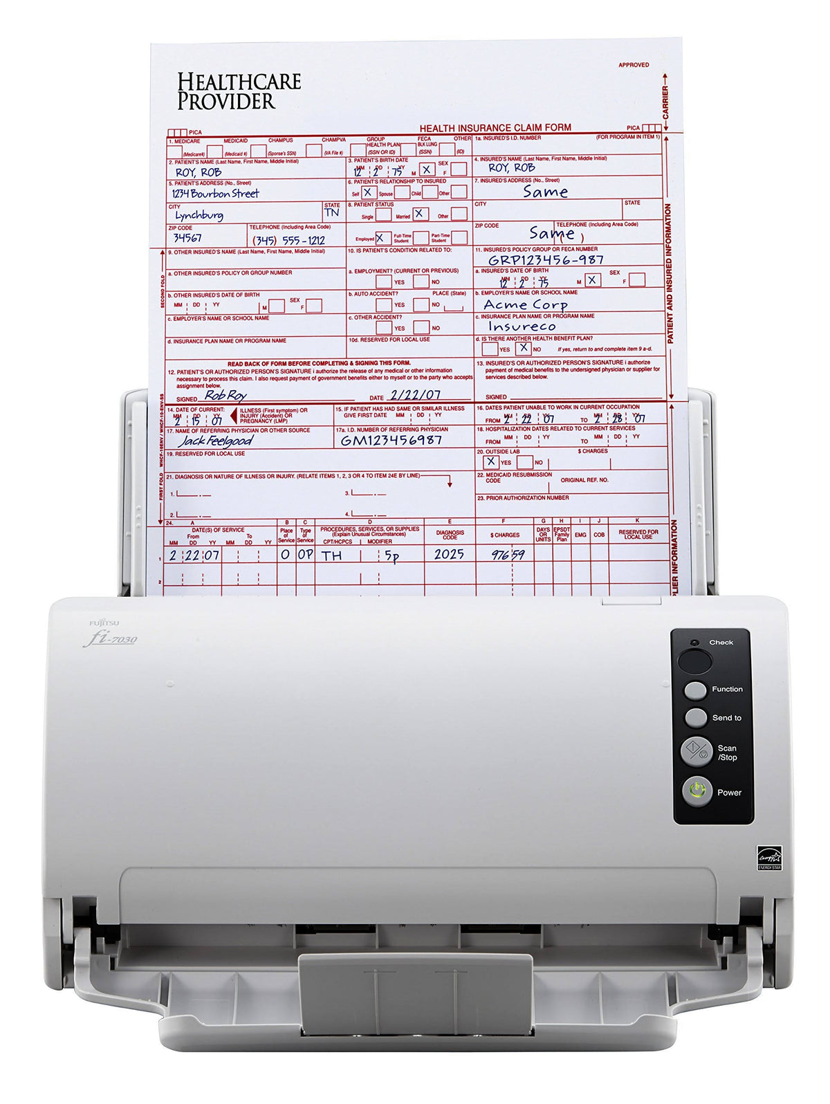 fi-7030 Scanner F443506