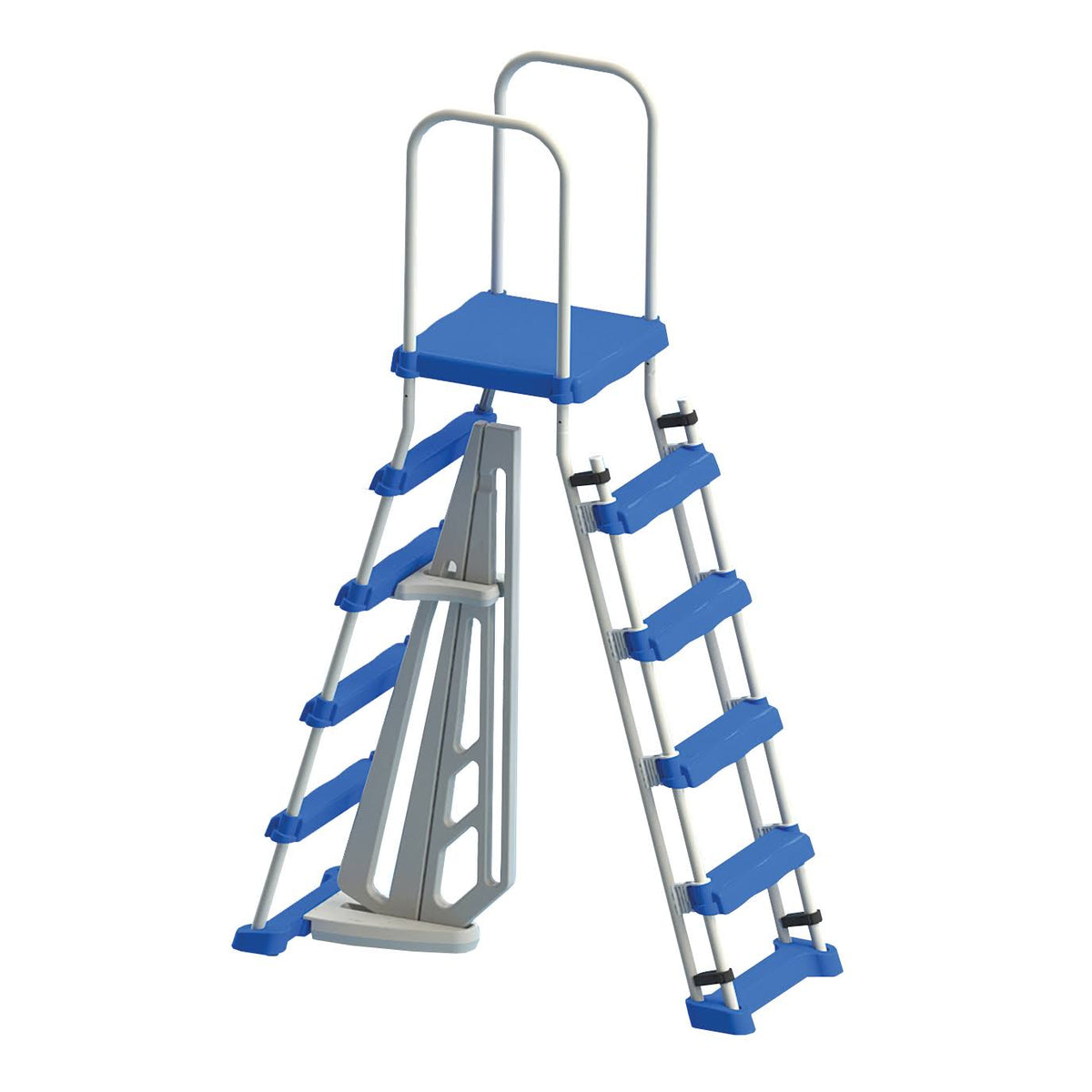 A-Frame Ladder with Safety R670