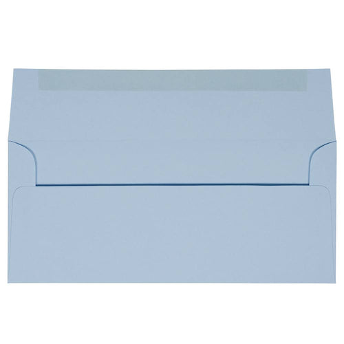 #10 Business Envelopes, Light Baby Blue, 1000/Carton Y3436
