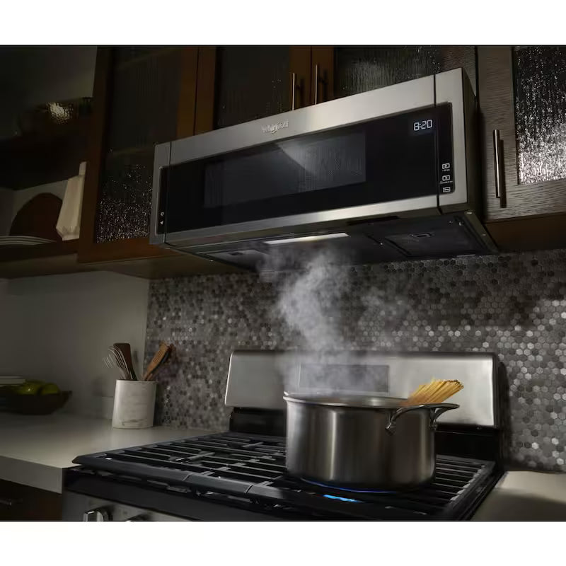 1.1 cu. ft. Low Profile Microwave Hood Combination Stainless Steel W597