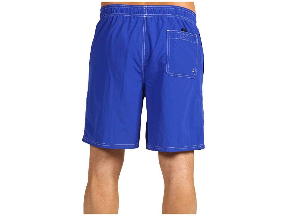 Solid Nylon Swim Trunk M69563