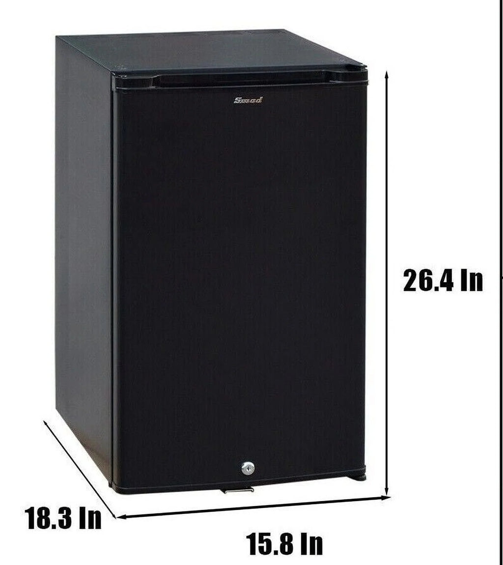 1.7 Cu ft Portable Absorption Mini Fridge with Lock R397399