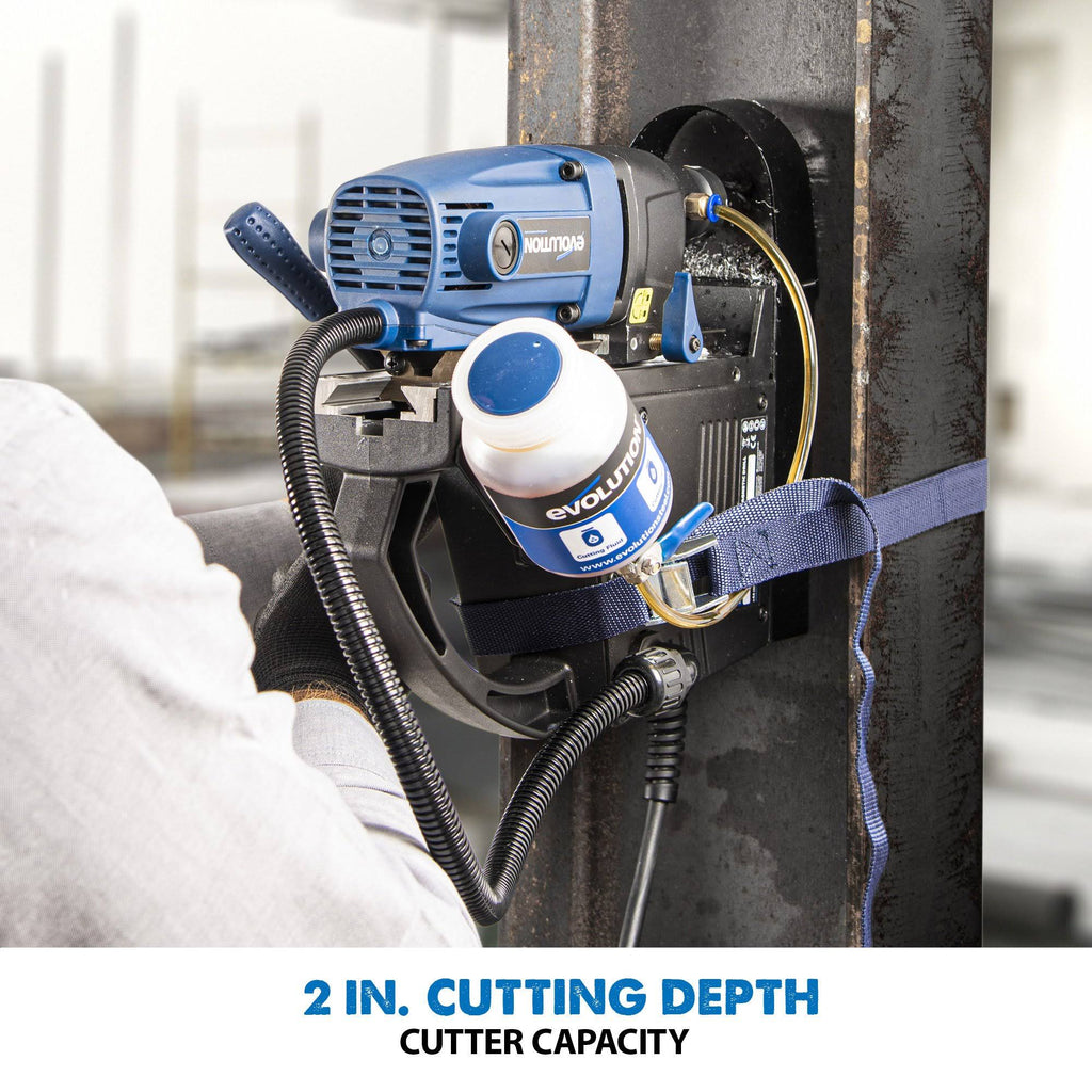 1-1/8 Magnetic Drill with Carry Case O49293