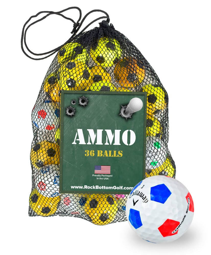 Recycled Used Golf Balls 36 Ball Z6971