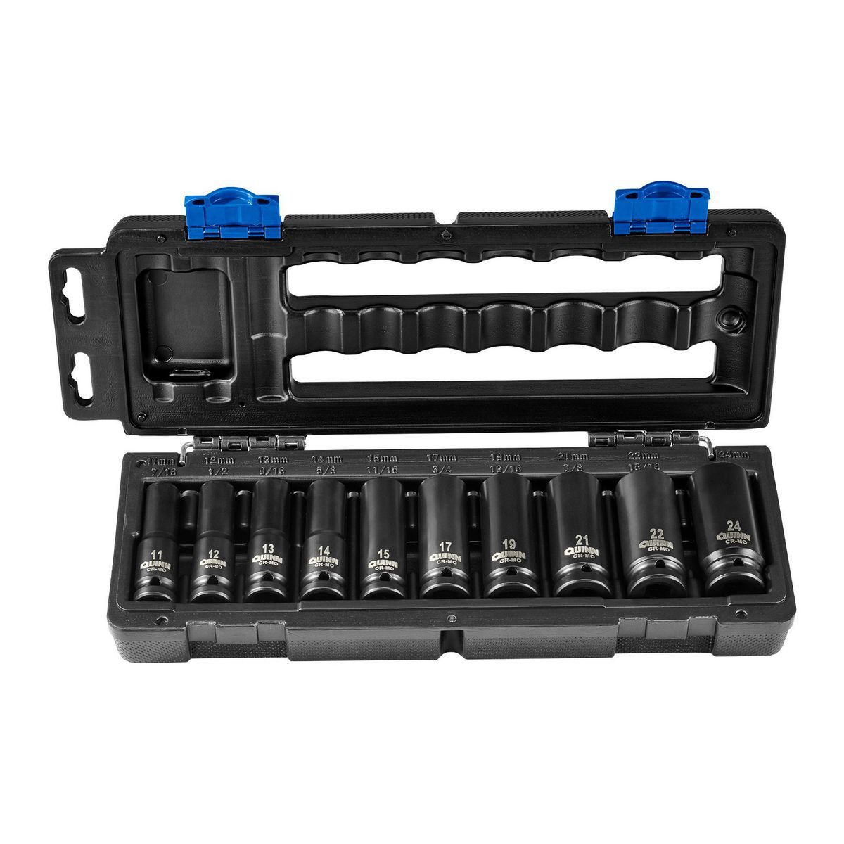 1/2 in. Drive Metric Impact Deep Socket Set, 10-Piece N7890