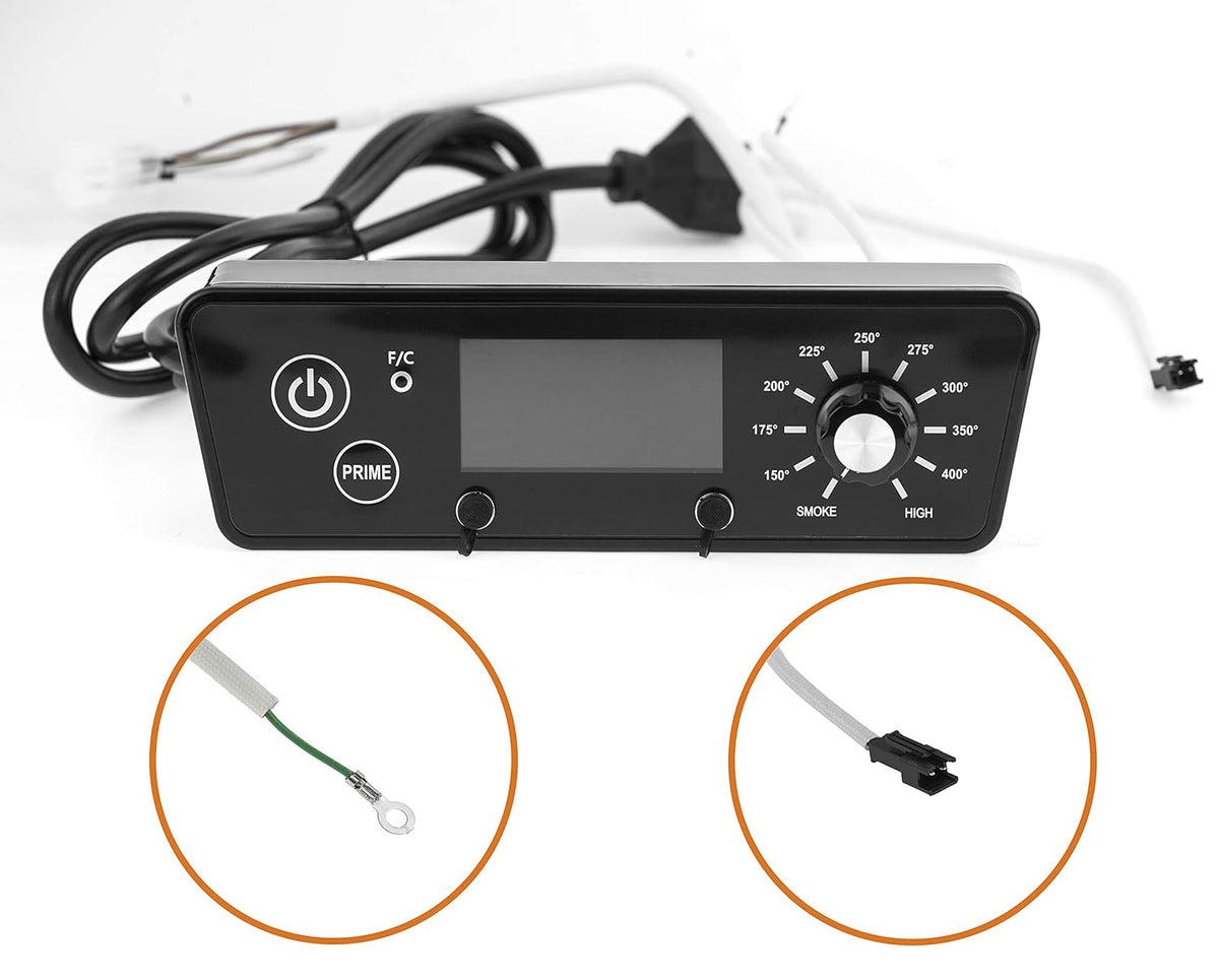 LCD Display Digital Thermostat Controller Board for Vertical Pellet Smoker M23606