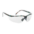 Printed Wrap Around Safety Glasses with Clear Lens X20736