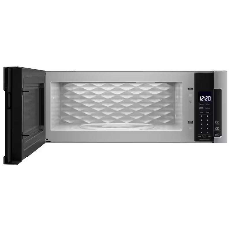 1.1 cu. ft. Low Profile Microwave Hood Combination Stainless Steel W597